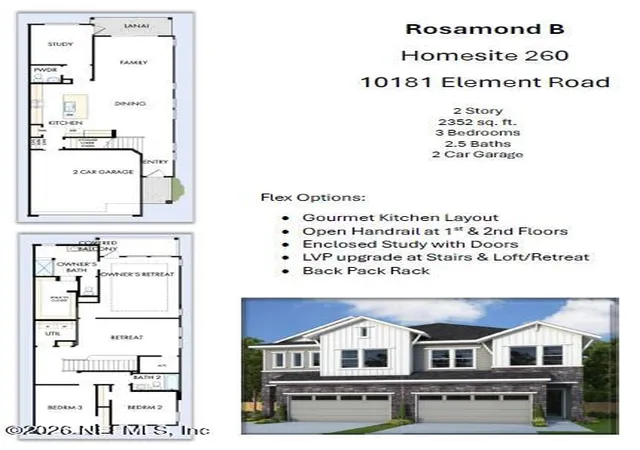 Photo 2 of Sale Pending at 10181 Element Rd, Jacksonville, FL 32256 | MLS# 2130325 | Listing updated on 2026-05-17