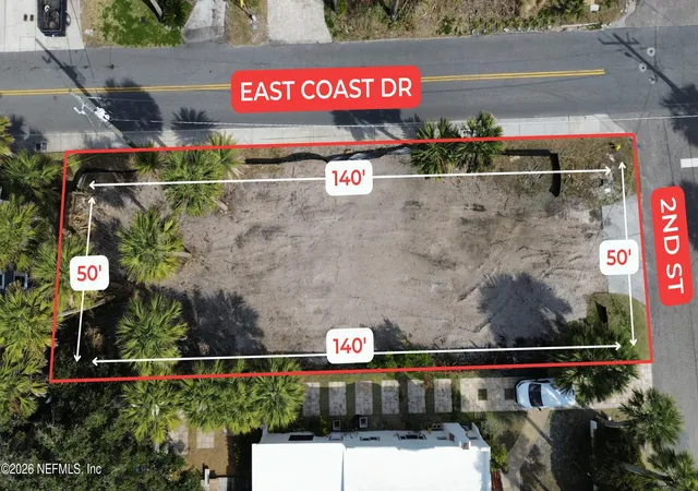 Photo 3 of Land for sale at 301 2nd Street, Atlantic Beach, FL 32233 | MLS# 2132281 | Listing updated on 2026-09-14