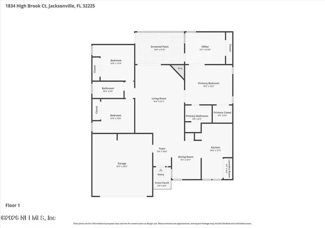 Homes for sale in Jacksonville, FL | 1834 High Brook Ct, Jacksonville, FL 32225 | MLS# 2135986