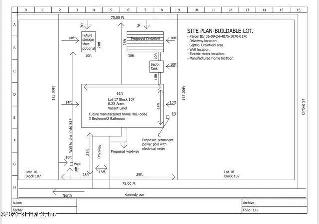 Photo 2 of Land for sale at 302 Kennedy Ave, Interlachen, FL 32148 | MLS# 2136373 | Listing updated on 2026-05-04
