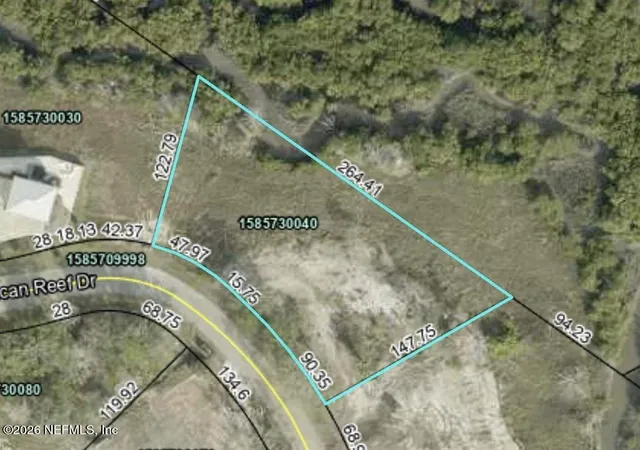 Photo 3 of Land for sale at 223 Pelican Reef Dr, Saint Augustine, FL 32080 | MLS# 2137137 | Listing updated on 2026-08-25