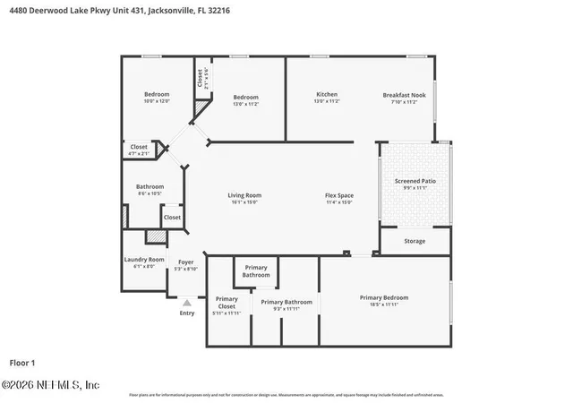 Homes for sale in Jacksonville, FL | 4480 Deerwood Lake Pkwy #431, Jacksonville, FL 32216 | MLS# 2137188