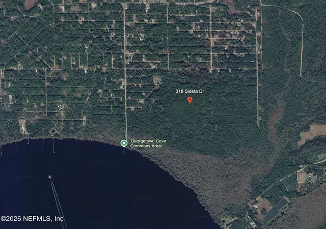 Photo 1 of Land for sale at 318 Siesta Dr, Georgetown, FL 32139 | MLS# 2139499 | Listing updated on 2026-04-10