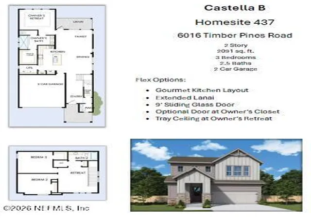 Photo 2 of Single family home for sale at 6016 Timber Pines Rd, Jacksonville, FL 32224 | MLS# 2144096 | Listing updated on 2026-09-18