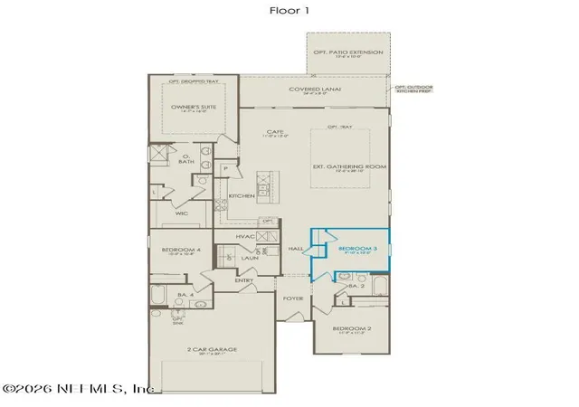 4th image of 1877 Sue Meadow Ln, Middleburg, FL 32068 | MLS# 2143766