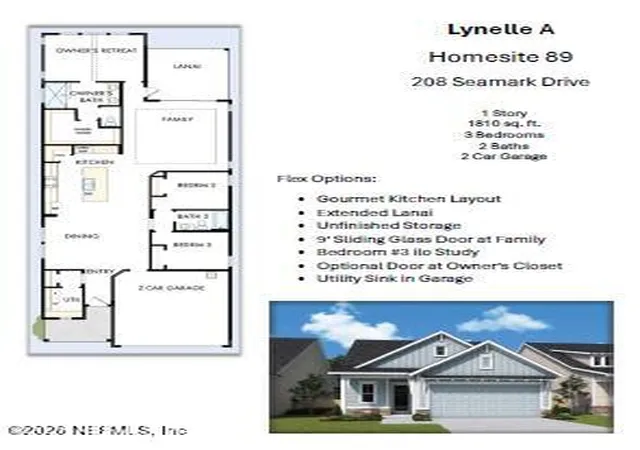 Photo 2 of Single family home for sale at 208 Seamark Dr, Ponte Vedra, FL 32081 | MLS# 2144755 | Listing updated on 2026-05-12