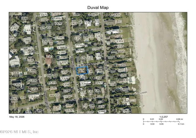 Land for sale at 174 13th Street, Atlantic Beach, FL 32233 | MLS# 2146059
