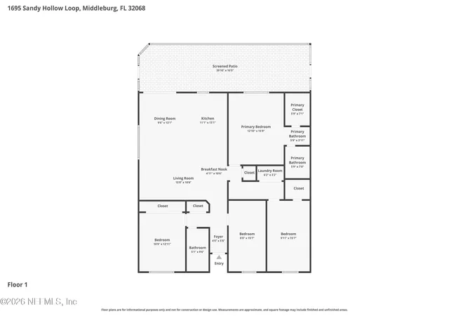 49th image of 1695 Sandy Hollow Loop, Middleburg, FL 32068 | MLS# 2153454