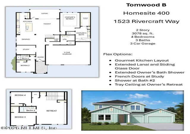 Photo 2 of Single family home for sale at 1523 Rivercraft Way, Green Cove Springs, FL 32043 | MLS# 2147943 | Listing updated on 2026-09-21