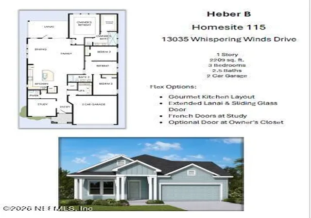 Photo 2 of Single family home for sale at 13035 Whispering Winds Dr, Jacksonville, FL 32256 | MLS# 2149097 | Listing updated on 2026-08-27