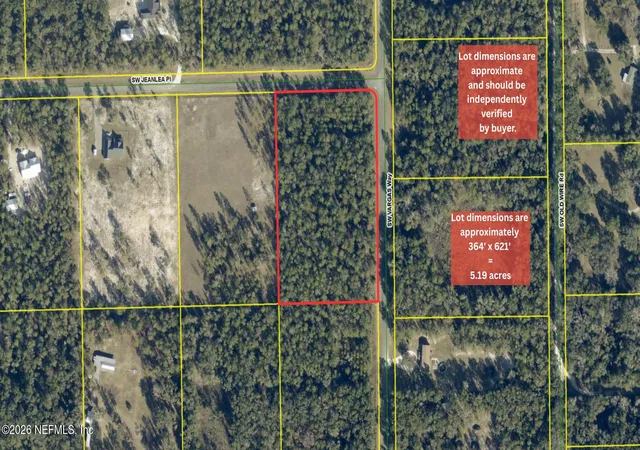 Photo 2 of Land for sale at 0 Sw Jeanlea Pl, Fort White, FL 32038 | MLS# 2149927 | Listing updated on 2026-09-10