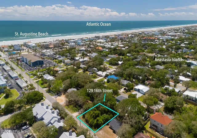 Photo 3 of Land for sale at 129 16th Street, Saint Augustine, FL 32080 | MLS# 2151468 | Listing updated on 2026-06-19