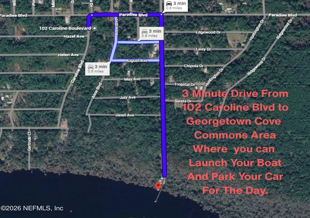 Homes for sale in Georgetown, FL | 102 Caroline Blvd, Georgetown, FL 32139 | MLS# 2153090