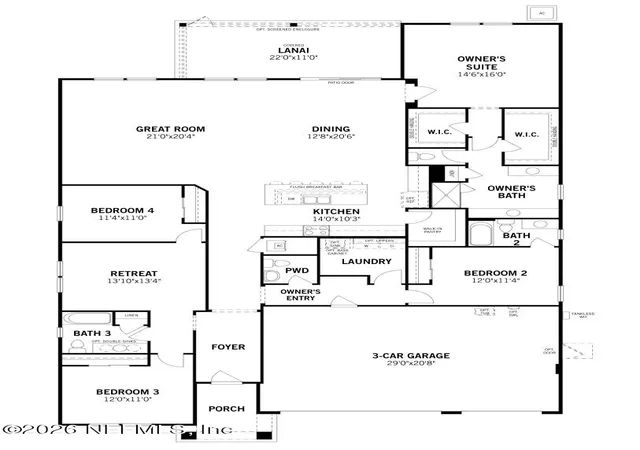 Photo 2 of Sale Pending at 282 Holly Crk Dr, Saint Johns, FL 32259 | MLS# 2154820 | Listing updated on 2026-10-01