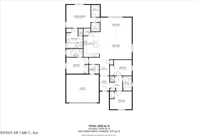 Photo 3 of Single family home for sale at 1775 Amberly Dr, Middleburg, FL 32068 | MLS# 2158584 | Listing updated on 2026-09-23