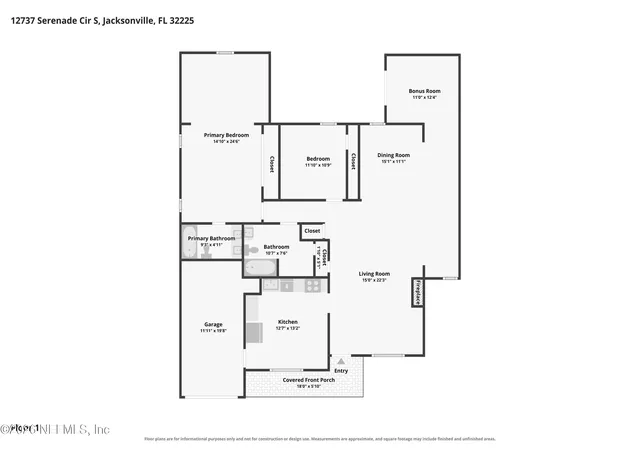 57th image of 12737 Serenade Cir S, Jacksonville, FL 32225 | MLS# 2161183