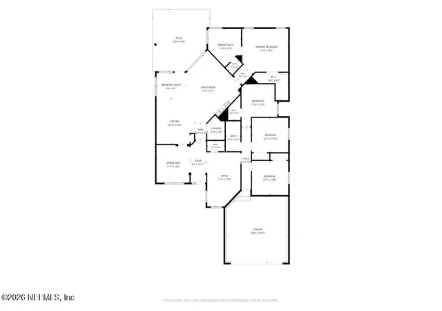 41st image of 829 Bonaire Cir, Jacksonville Beach, FL 32250 | MLS# 2159711