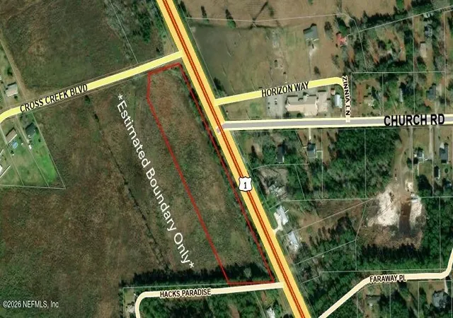 Photo 1 of Land for sale at 0 Us Hwy 1, Callahan, FL 32011 | MLS# 2162368 | Listing updated on 2026-08-28