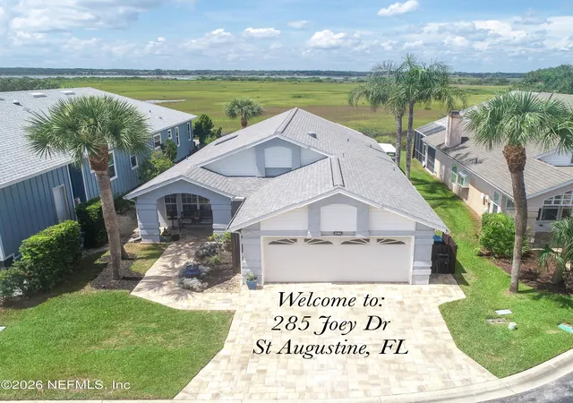 Photo 2 of Single family home for sale at 285 Joey Dr, St. Augustine, FL 32080 | MLS# 2162607 | Listing updated on 2026-08-31