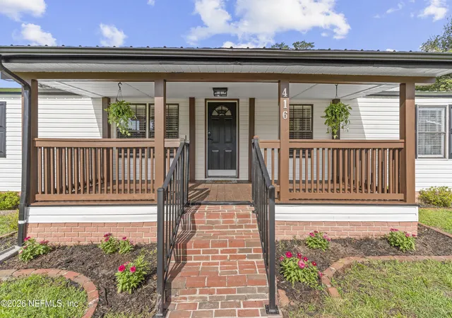 Photo 3 of Manufactured home for sale at 416 N Lowder St, Macclenny, FL 32063 | MLS# 2162552 | Listing updated on 2026-08-30