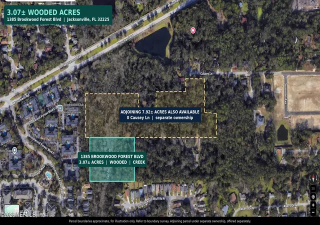 Photo 2 of Land for sale at 1385 Brookwood Forest Blvd, Jacksonville, FL 32225 | MLS# 2162719 | Listing updated on 2026-09-02