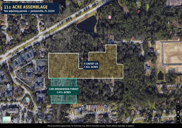 Photo 3 of Land for sale at 1385 Brookwood Forest Blvd, Jacksonville, FL 32225 | MLS# 2162719 | Listing updated on 2026-09-02