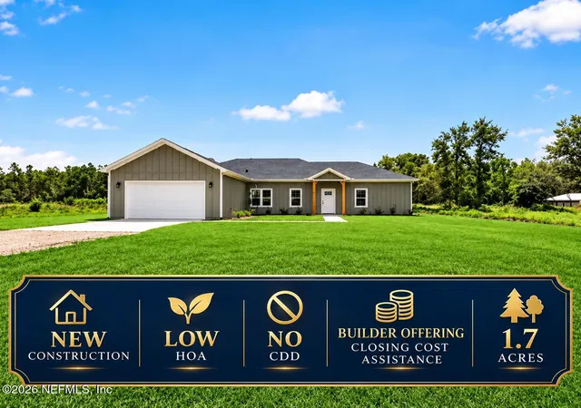 Photo 1 of Single family home for sale at 261121 Rowe Rd, Hilliard, FL 32046 | MLS# 2164342 | Listing updated on 2026-10-29