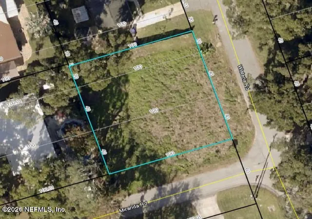 Photo 1 of Land for sale at 0 Wisteria Rd, Saint Augustine, FL 32086 | MLS# 2169823 | Listing updated on 2026-10-23
