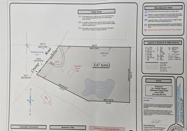 3rd image of Lot #5 Crump Road, Holland, NY 14080 | MLS# B1564218