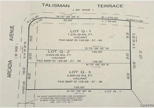 Photo 3 of Land for sale at 125 Arcadia Ave, Oswego, NY 13126 | MLS# S1602356 | Listing updated on 2026-05-22