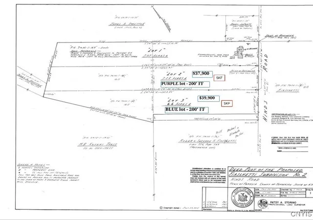 Photo 3 of Land for sale at Hinds Rd Lot 2 Purple, Pamelia, NY 13601 | MLS# S1645267 | Listing updated on 2026-07-31