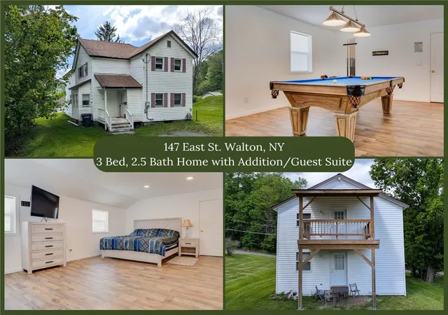 Homes for sale in Walton, NY | 147 East St, Walton, NY 13856 | MLS# R1659449