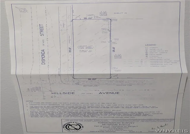 Photo 1 of Land for sale at 38 Hillside Ave, Buffalo, NY 14210 | MLS# B1664084 | Listing updated on 2026-02-27