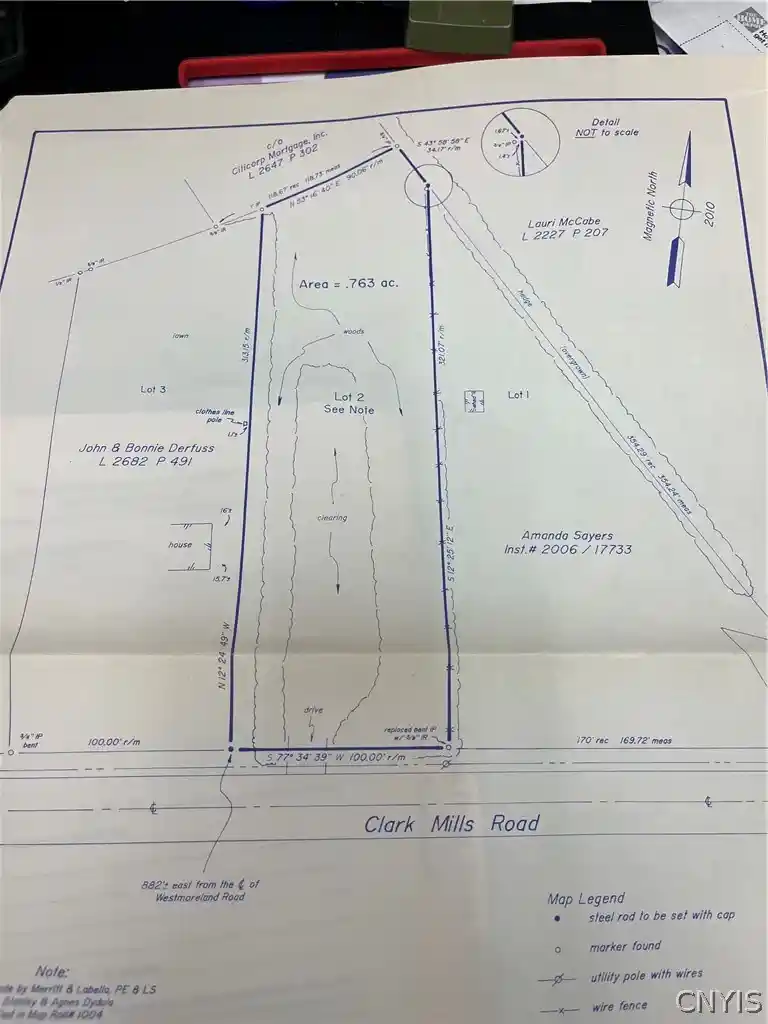 Photo 1 of Land for sale at 7837 Clark Mills Rd, Whitesboro, NY 13492 | MLS# S1665686 | Listing updated on 2026-03-09