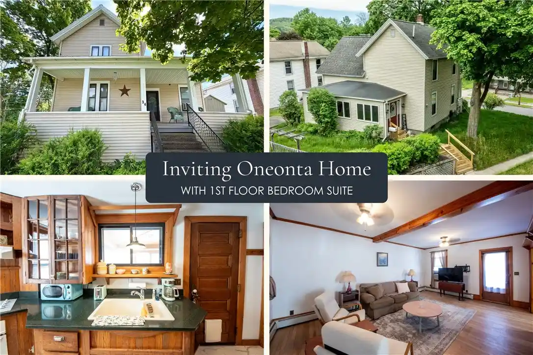 Photo 1 of Single family home for sale at 34 Grand St, Oneonta, NY 13820 | MLS# R1670214 | Listing updated on 2026-10-27