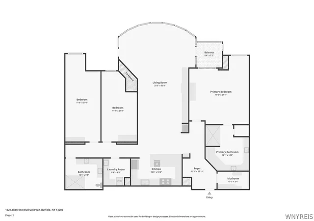 38th image of 132 Lakefront Blvd #902, Buffalo, NY 14202 | MLS# B1685753