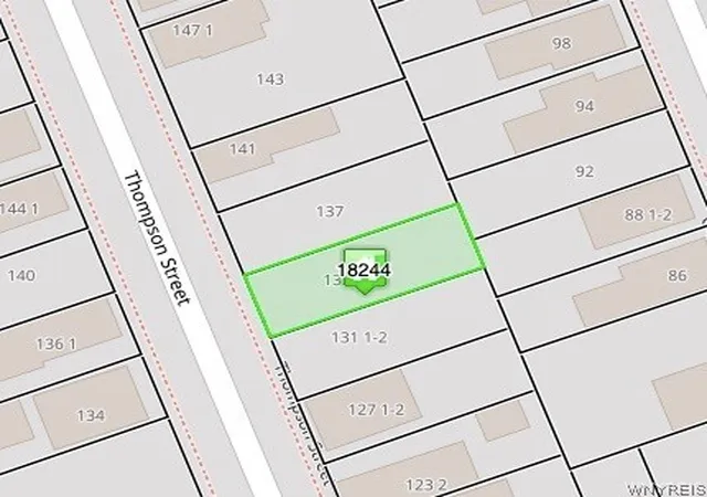 Land for sale at 133 Thompson St, Buffalo, NY 14207 | MLS# B1687909