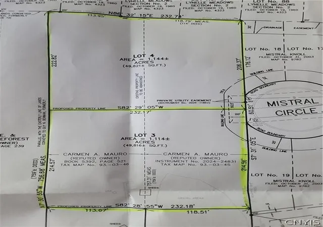Photo 3 of Single family home for sale at Lot 4t Mistral Cir, Baldwinsville, NY 13027 | MLS# S1685305 | Listing updated on 2026-06-15