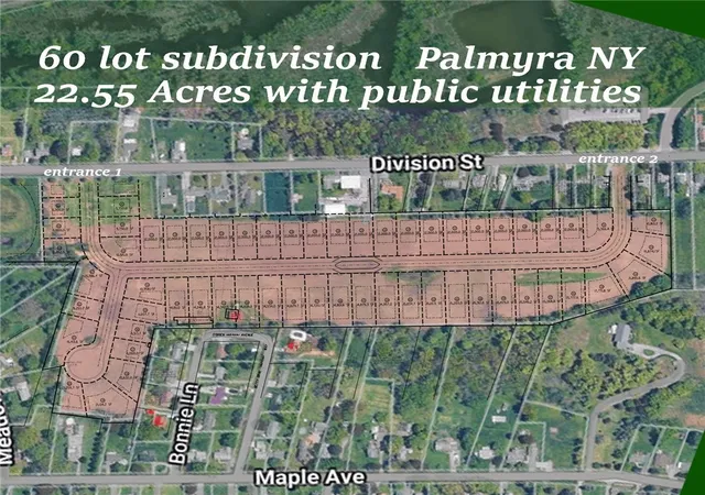 Homes for sale in Palmyra, NY | 00 Division St, Palmyra, NY 14522 | MLS# R1694922