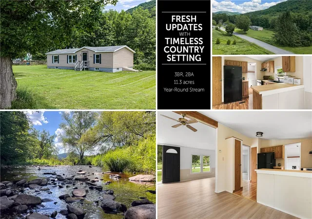 Photo 1 of Manufactured home for sale at 1780 Roses Brk Rd, South Kortright, NY 13842 | MLS# R1695356 | Listing updated on 2026-07-28
