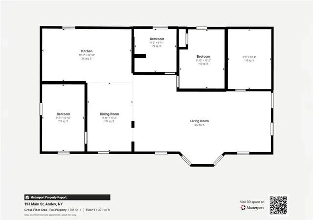 Listing Photo 2 - Condo for sale in building located at 193 Main St, Andes, NY 12143 - Unit #