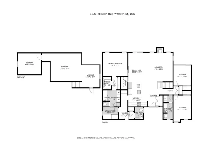 42nd image of 1306 Tall Birch Trl, Webster, NY 14580 | MLS# R1695141