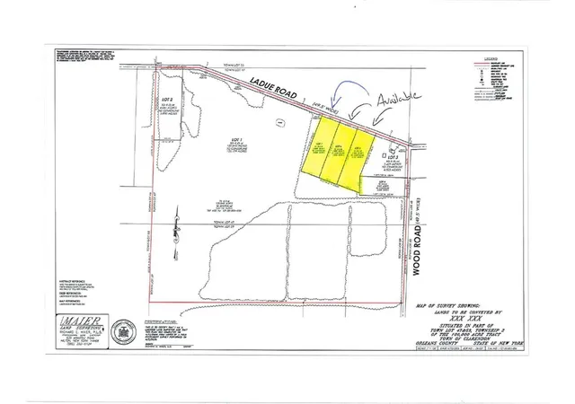 Photo 2 of Land for sale at 17156 Ladue Rd, Holley, NY 14470 | MLS# R1696696 | Listing updated on 2026-07-13