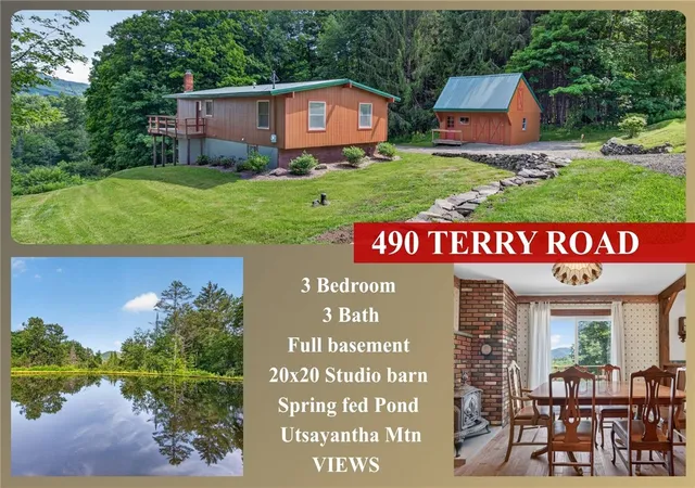 Photo 1 of Single family home for sale at 490 Terry Rd, Stamford, NY 12167 | MLS# R1697001 | Listing updated on 2026-07-23