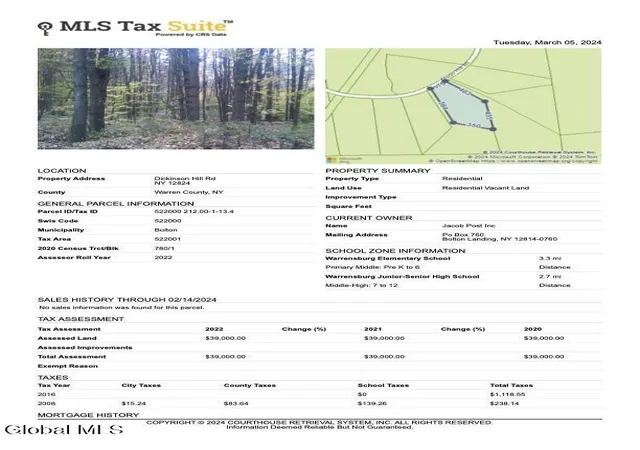 Homes for sale in Bolton, NY | 352 Dickinson Hill Rd, Bolton, NY 12824 | MLS# 202524141