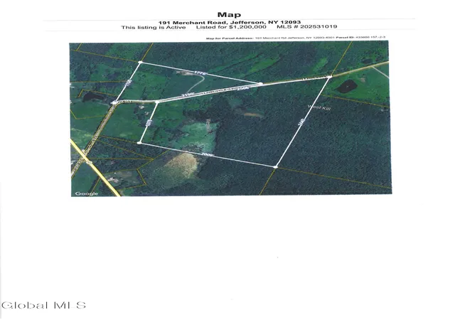 Homes for sale in Jefferson, NY | 191 Merchant Rd, Jefferson, NY 12093 | MLS# 202531019