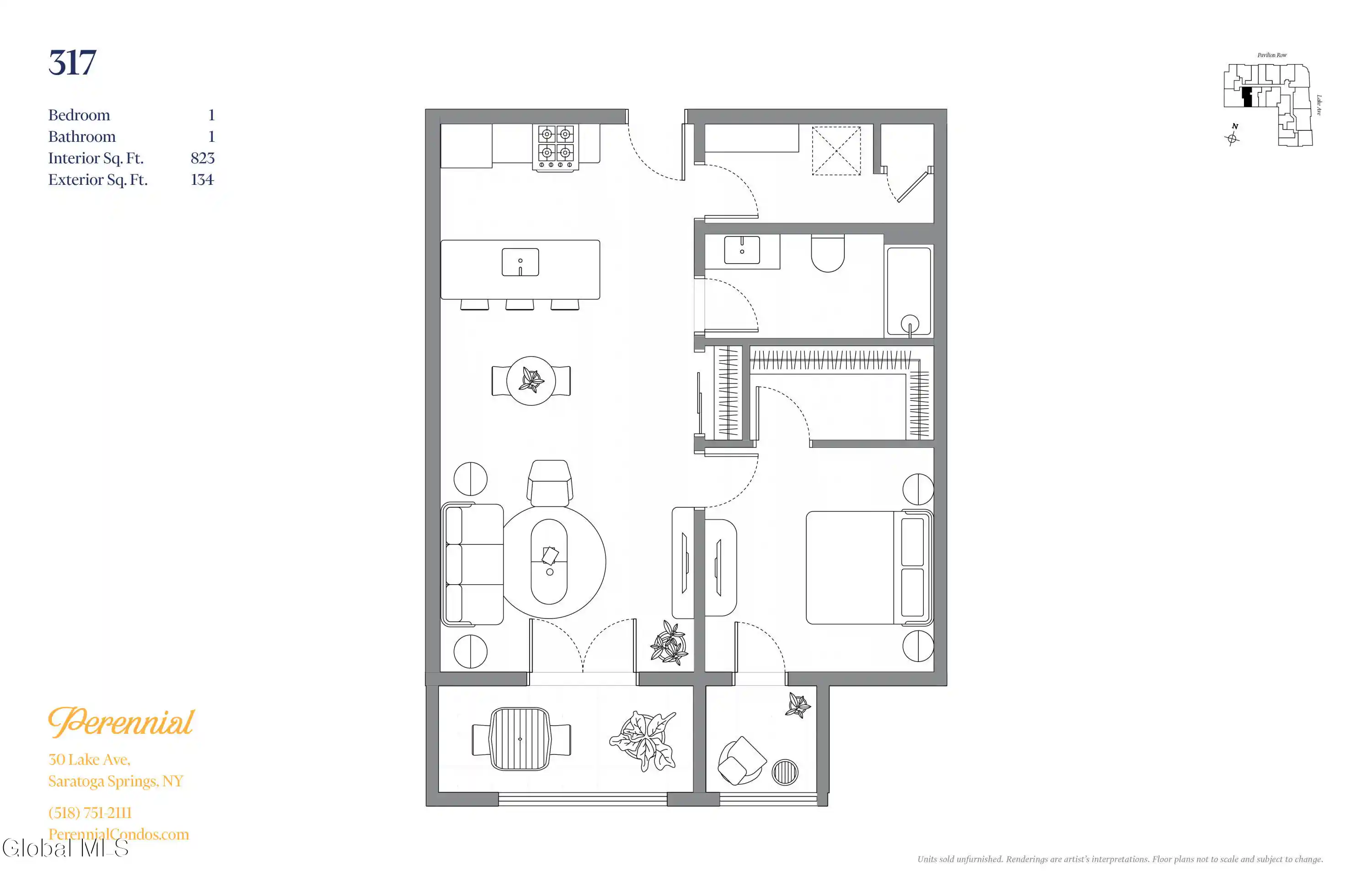Listing Photo 20 - Condo for sale in 30 Lake Ave located at 30 Lake Ave, Saratoga Springs, NY 12866 - Unit #317