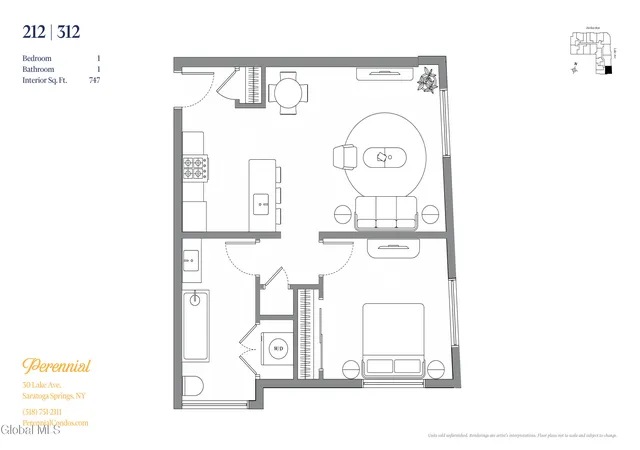 Homes for sale in Saratoga Springs, NY | 30 Lake Ave #212, Saratoga Springs, NY 12866 | MLS# 202620456