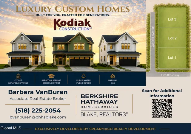 Homes for sale in Saratoga Springs, NY | Lot 1 Garfield Avenue, Saratoga Springs, NY 12866 | MLS# 202620855