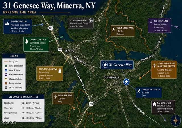 Photo 2 of Single family home for sale at 31 Genesee Way, Minerva, NY 12851 | MLS# 202623450 | Listing updated on 2026-09-09
